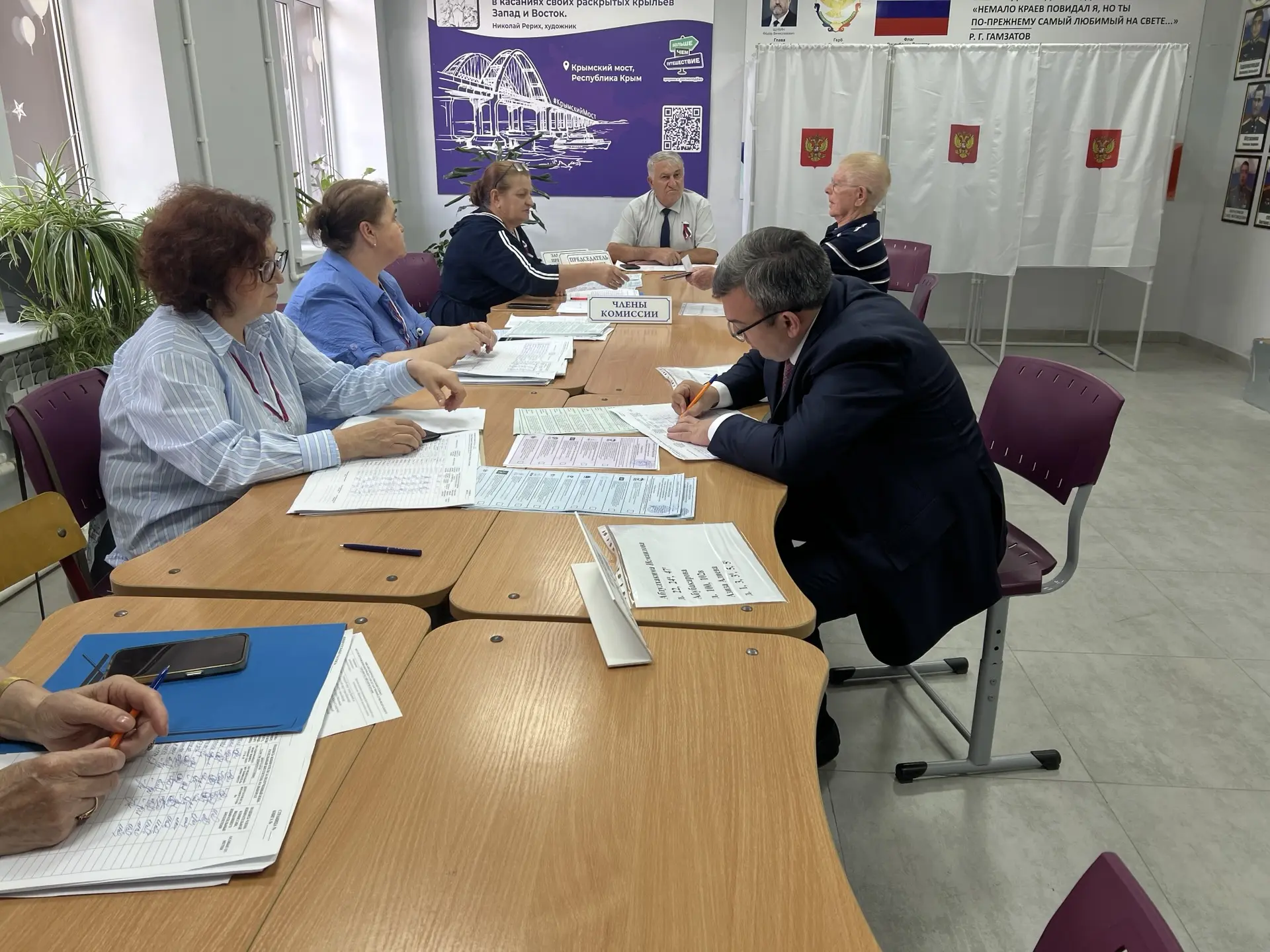 Магомедзагид Кихасуров принял участие в выборах